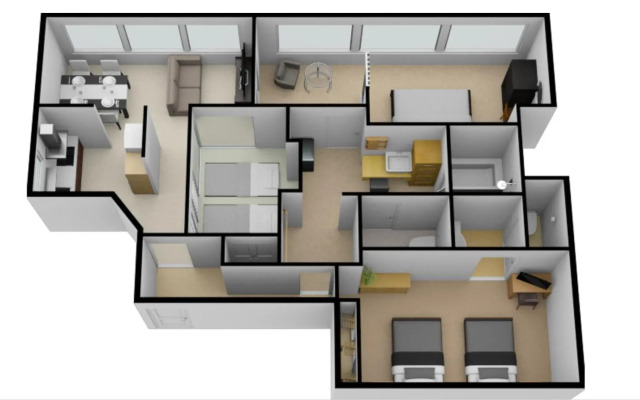 R&Run Kyoto Serviced apartment & Suites - Vacation STAY 93241