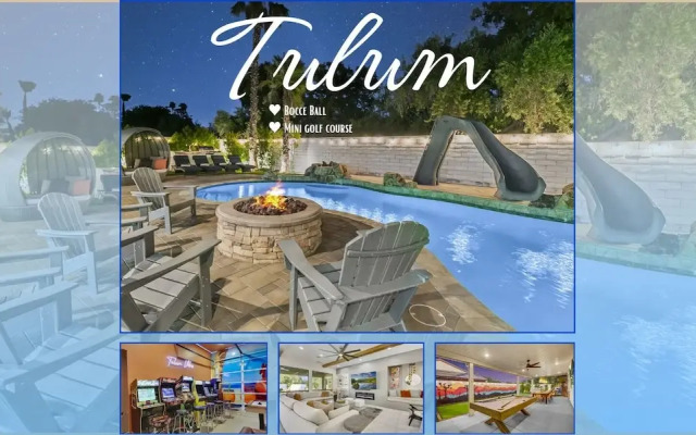 Tulum Getaway: Pool/spa,games +tesla Charger