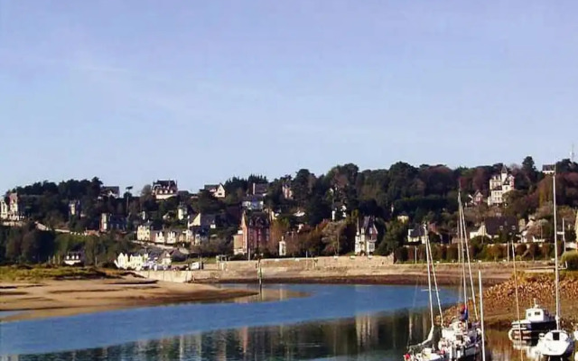 Wooden House by Beach Near Barneville