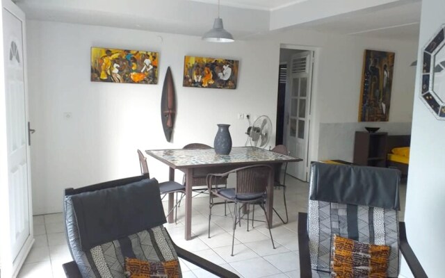 Apartment with One Bedroom in Fort-De-France, with Wonderful Mountain View, Furnished Terrace And Wifi - 5 Km From the Beach