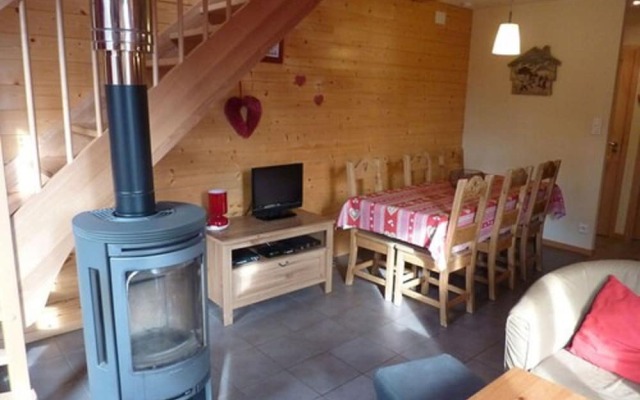 Cozy Chalet in Liézey With View of French Countryside