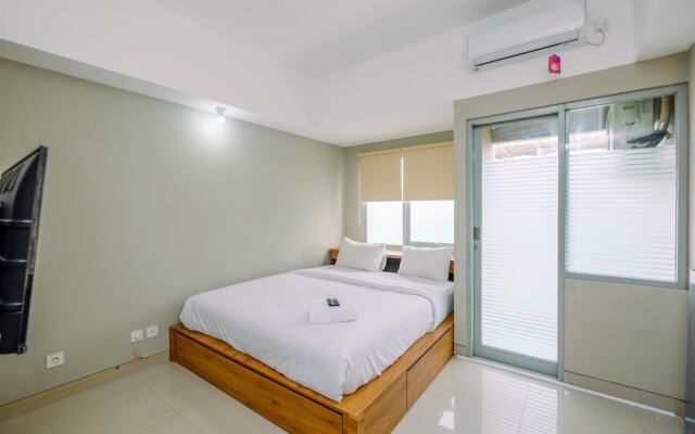 Elegant Wide View Studio Apartment at LRT City Jatibening