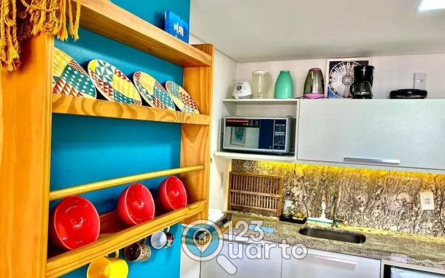 Gold Flat Cabo Branco by 123Quarto Hospedagem