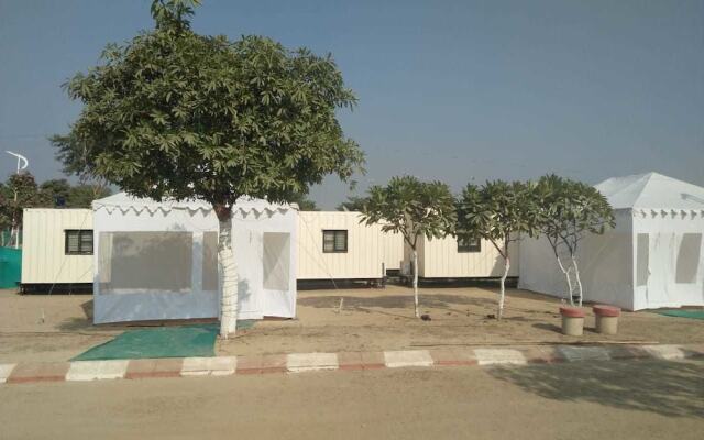 Kanj Kiri Container Tent City Kumbh