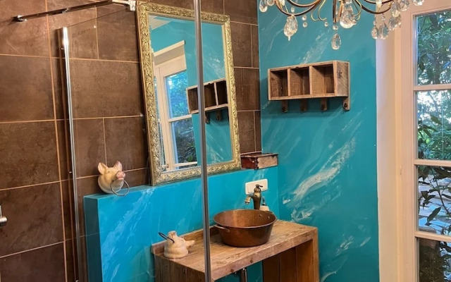 Glückliche Kuh-Villa