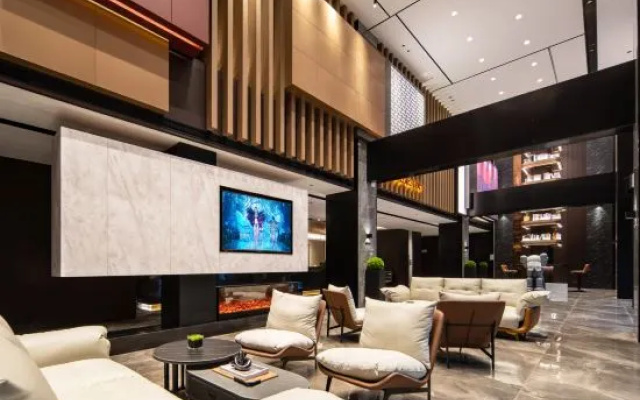 The GiorgioMorandi Hotels (Linyi Jinqueshan Wanda) – Lobby – Linyi