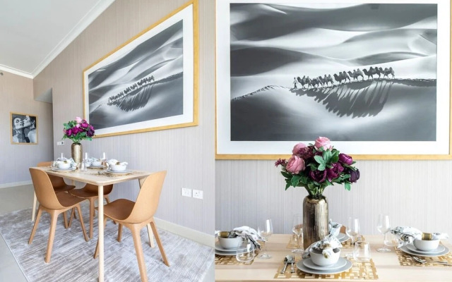 Modern 2BR w/ Tranquil Ambience in Emirates Hills!