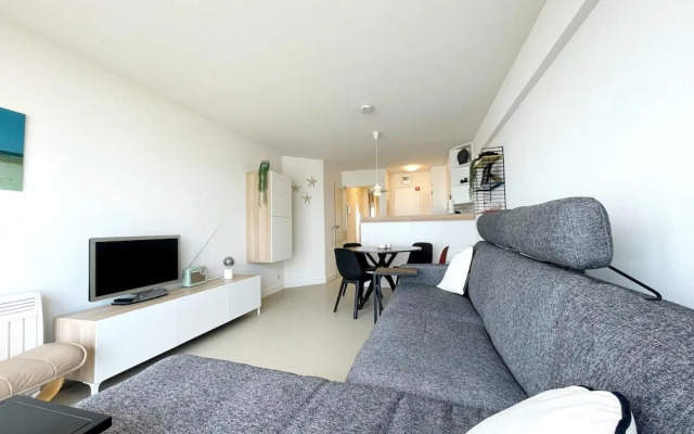 Apartment by Belgian Coast With Sea View