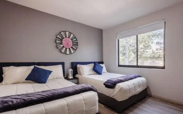Charming 2BR Escape - Roma Norte Laundry Wifi