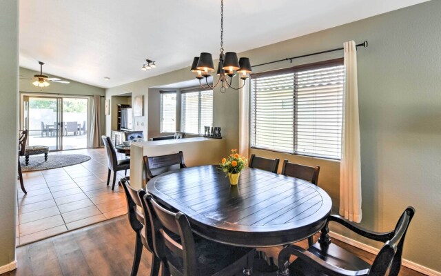 Serene Surprise Home w/ Backyard & Private Pool