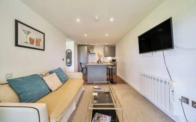 Modern Peaceful Open Plan 1-bed Apartment Rutland