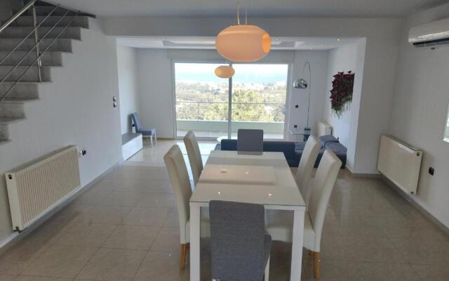 Luxury Villa with Sea View near Kallithea