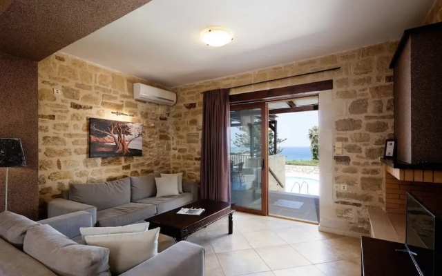 Villa Stamatis w Private Pool Amazing Sea View