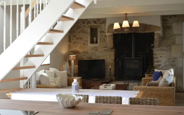 Natural Stone House With Maritime Flair