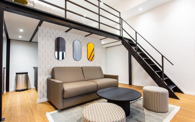 Luxury loft in paris