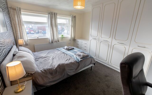 3bed House in Stockton-on-tees- Free Wifi, Parking