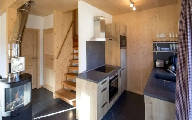 Inviting Chalet on the ski Slopes