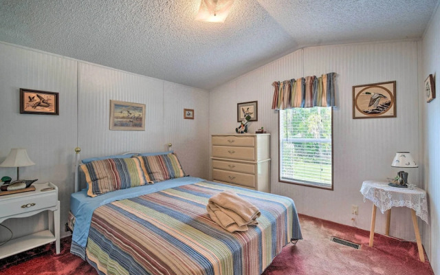 Peaceful Canal-front Retreat w/ Boathouse!