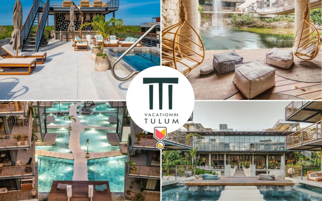 Private Cenote, Biggest Gym, Rooftop Pools - XALET F303