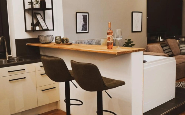 Stilvolles City-Loft mit privatem Whirlpool