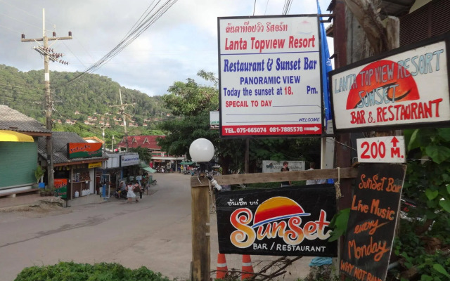 Lanta Topview Resort Sunset Bar and Restaurant