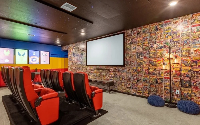 Upstay - Magic Mansion w Pool-spa-cinema-games