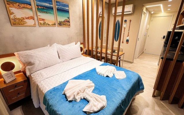 Flat Studio Com Varanda - By Living