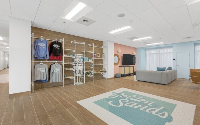 Golden Sands Carolina Beach Oceanfront, Tapestry by Hilton