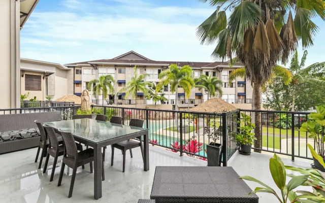 Pool view two-bedroom apartment