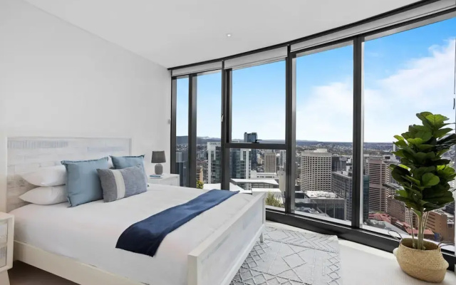 Breathtaking City Views 1-bed With Pool, BBQ & Gym