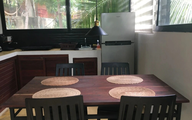 Loft, Queen and Single Bed, Kitchen-dining Room-outside Terrace