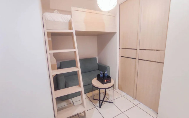 Minimalist And Comfortable Stay 1Br (No Kitchen) At The City Square Apartment – Guest Rooms – Surabaya