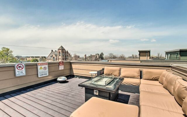 Rooftop Deck & City Views: Denver Abode!