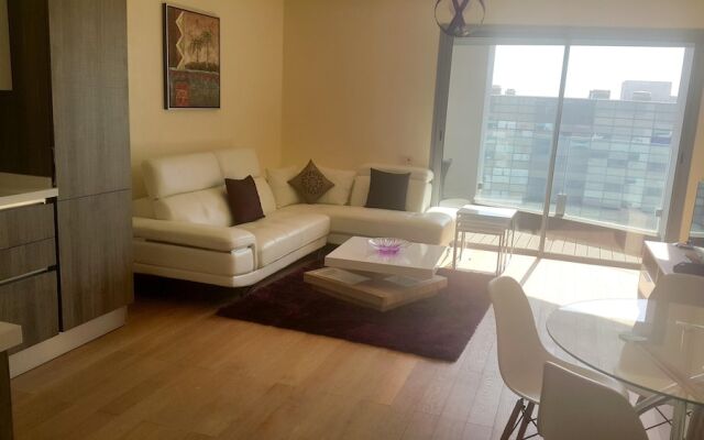 Apartment With one Bedroom in Casablanca, With Wonderful sea View, Enclosed Garden and Wifi