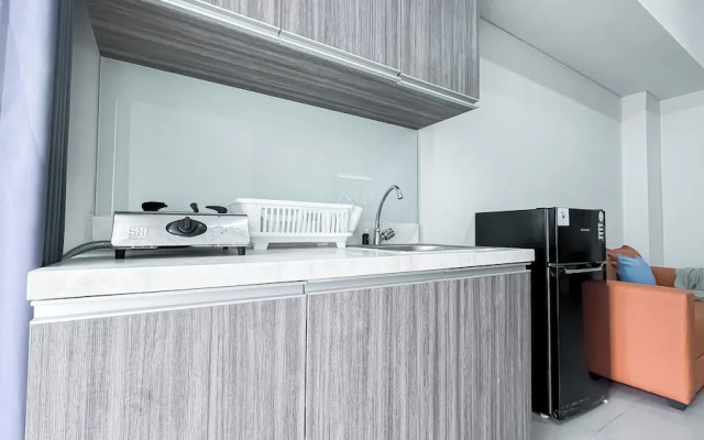 Homey 2BR Apartment with Space Room at Vittoria Residence