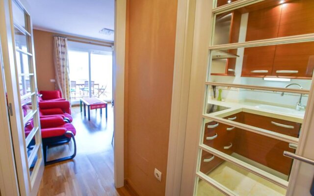 2 bedrooms appartement at Roquetas de Mar 10 m away from the beach with sea view shared pool and furnished terrace