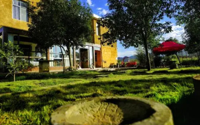 Recreation and health resort courtyard