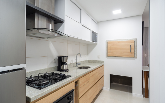 Novíssimo apto de 2 quartos no centro de Gramado