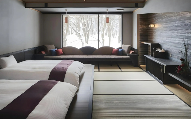 Hoshino Resorts Oirase Keiryu Hotel – Guest Rooms – Towada