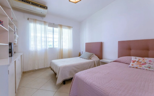 New house with pool and grill area