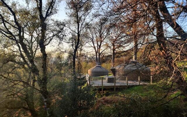 Charming Yurt in Kelburn Estate Near Largs