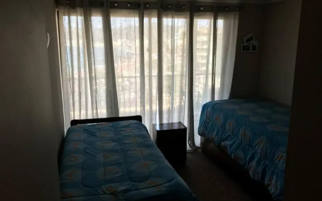 Espectacular departamento frente a playa chica