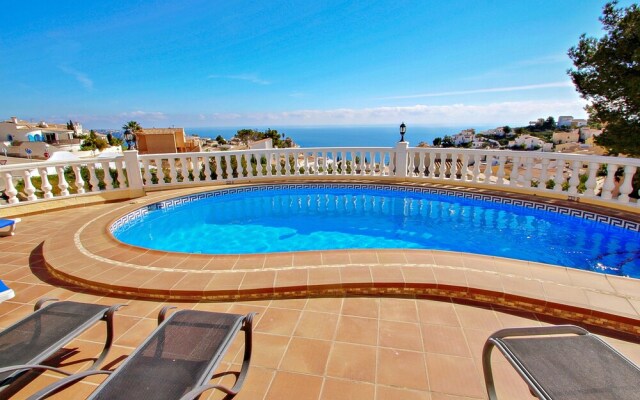 Jean - sea view villa with private pool in Benitachel