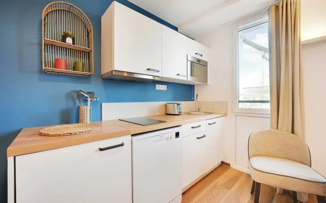 Pleasant Studio With Rooftop - 2P - Vanves