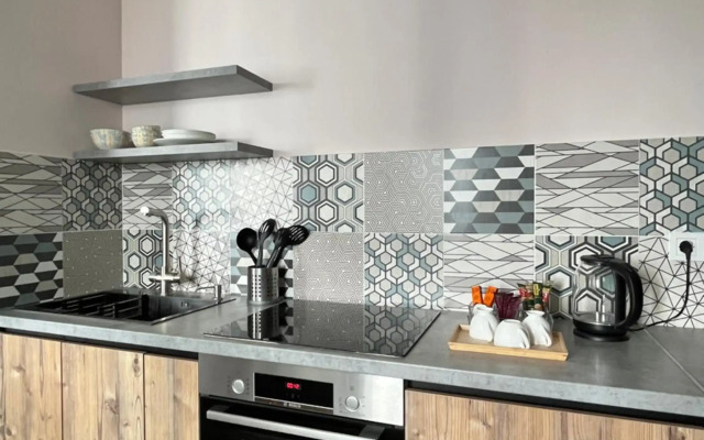 Уютная студия с видом на парк