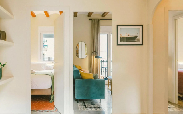 Ma Bright apartment next to Parc de Montjuïc