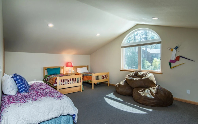 Tahoe Donner Snow Globe Home by RedAwning
