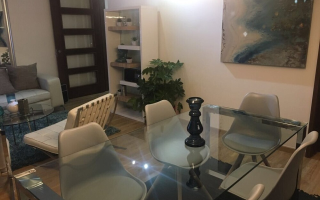 Departamento blanco en Las Condes