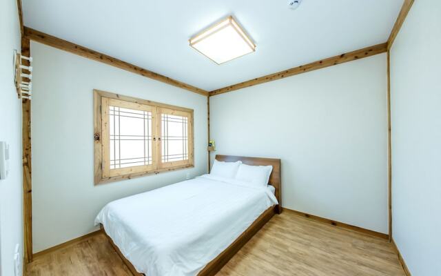 Stone Statue Village Hanok