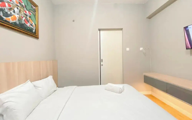 Good And Simple Look 1Br At Amartha View Apartment